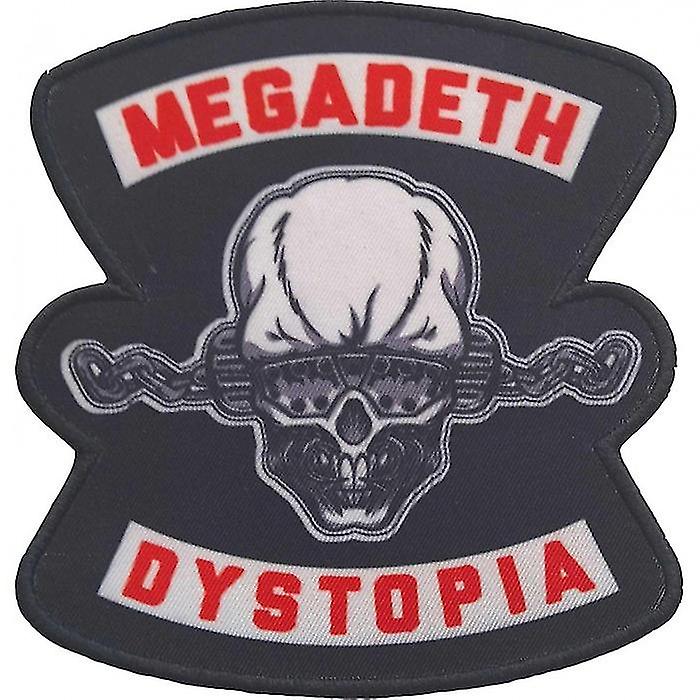 Megadeth Dystopia Iron On Patch