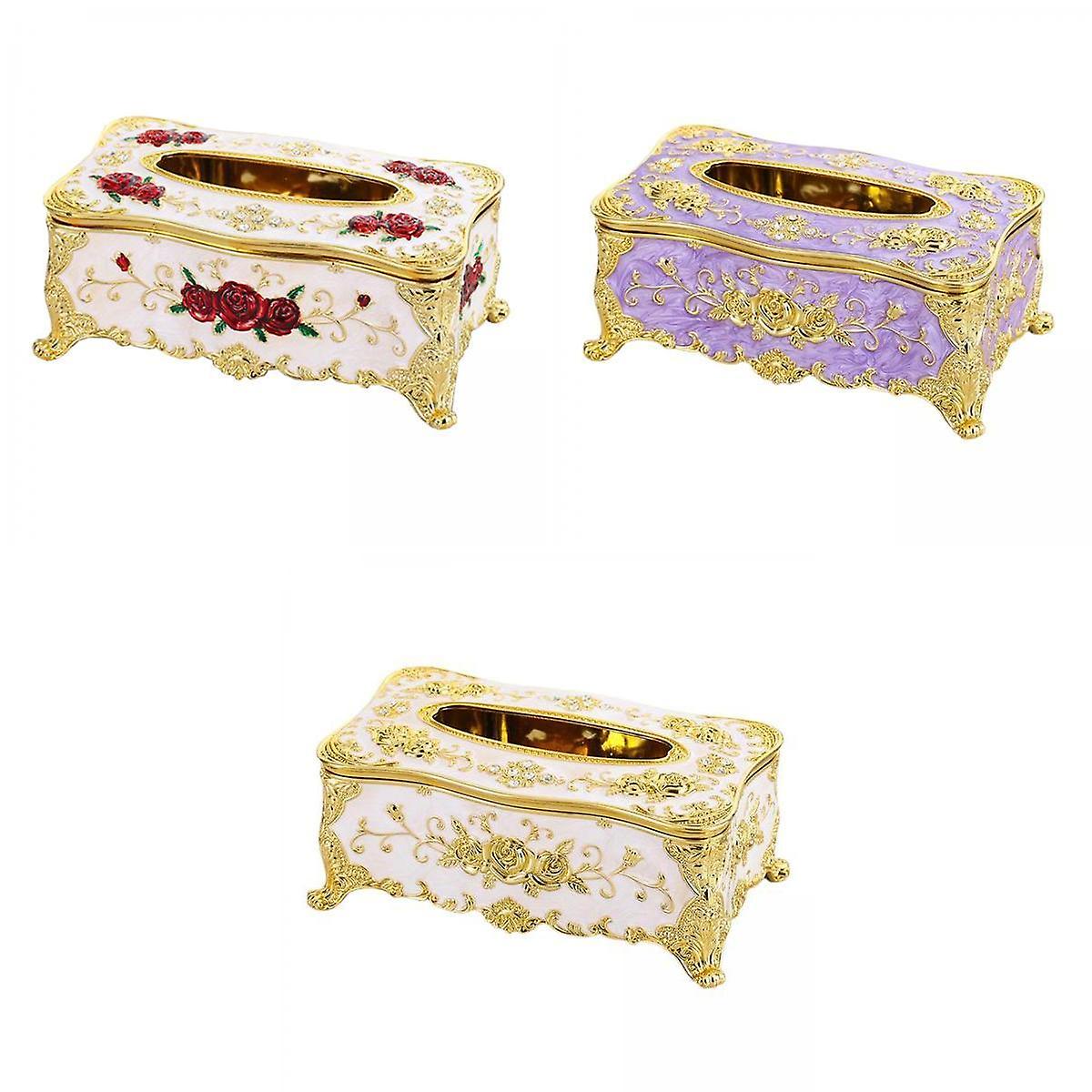 ホーム長方形ティッシュペーパーボックスケースホルダー。覆う