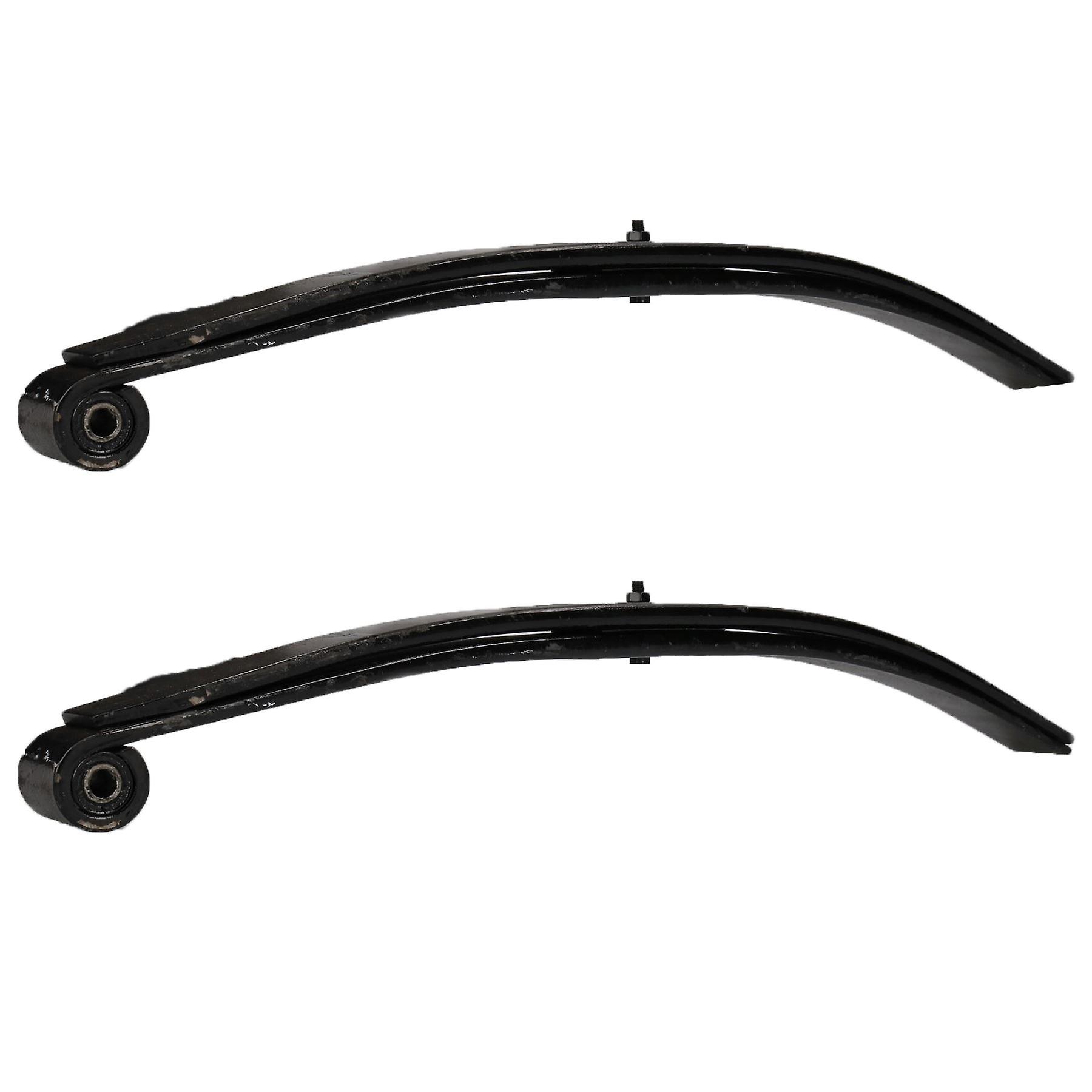 2 Ifor Williams Style Twin Double Parabolic Trailer Leaf Springs and Bush C90004