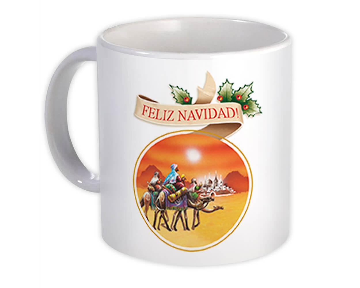 Presentmugg: Tre kungar Navidad spanska