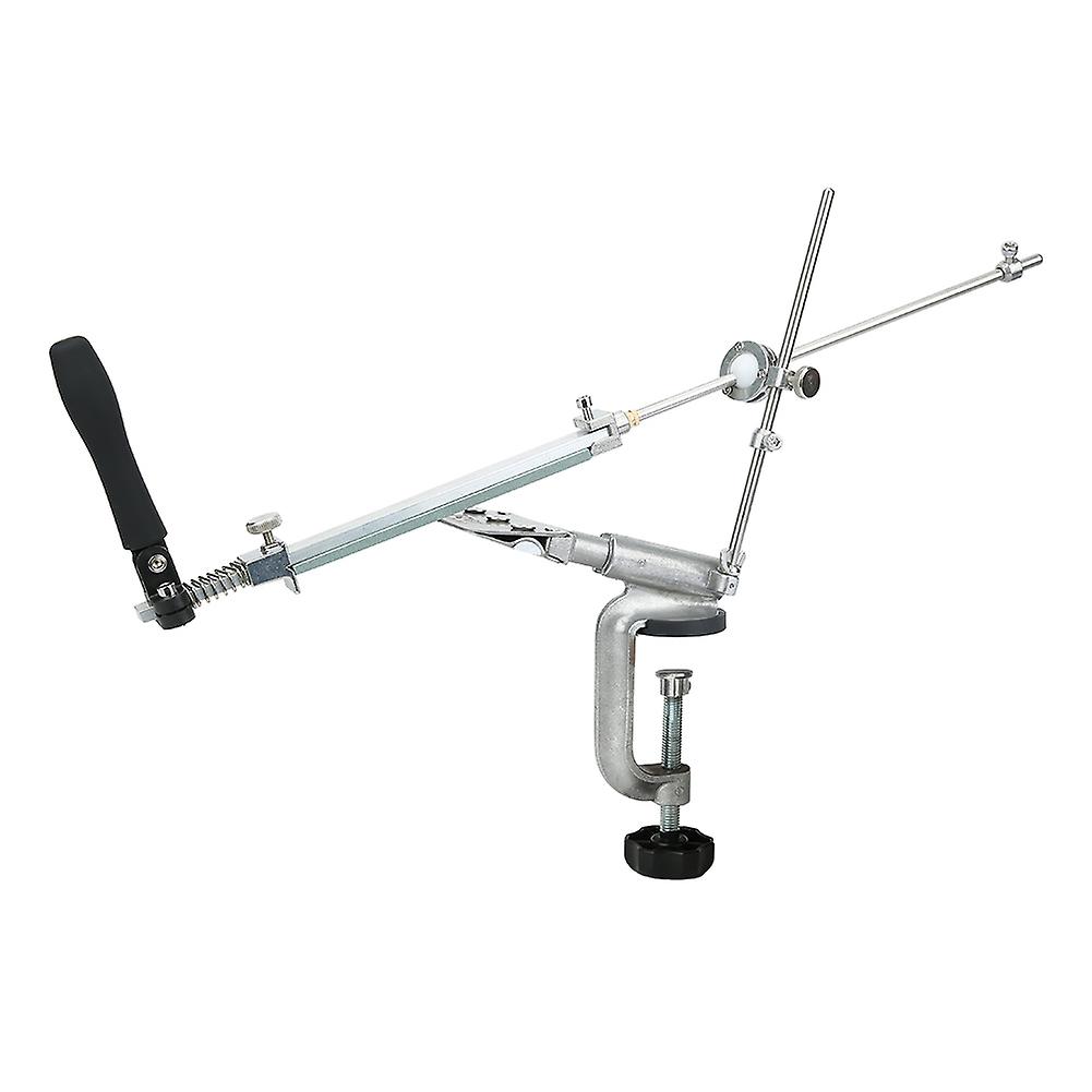 Fixed Angle Sharpener Knife Kitchen Sharpener Bracket Reversible with 4 Sharpening Stones