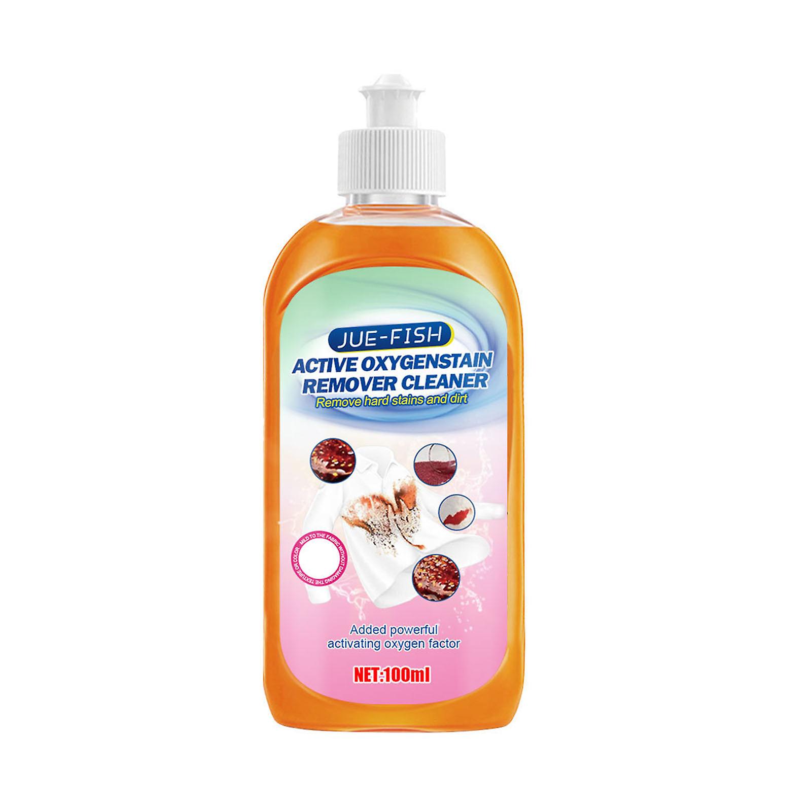 100ml Clothes Oil Cleaner Multifunctional Stubborn Stains Cleaning Liquid for Stains Cleaning