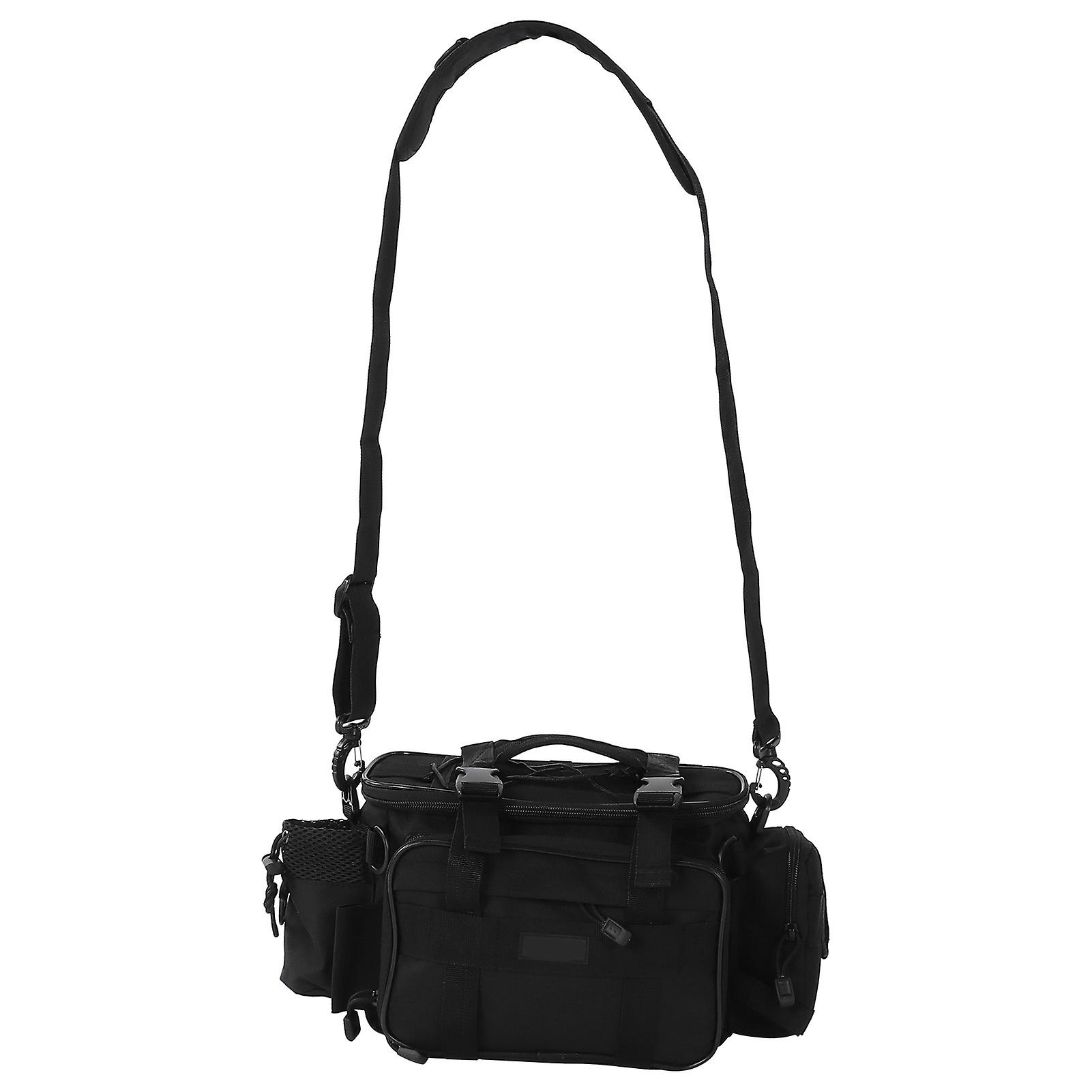 Waist Bag For Fishing, Tactical High-Quality Oxford Cloth Durable Handle & Shoulder Strap Wear-Resistant And Durable Net Bag Design For Easy