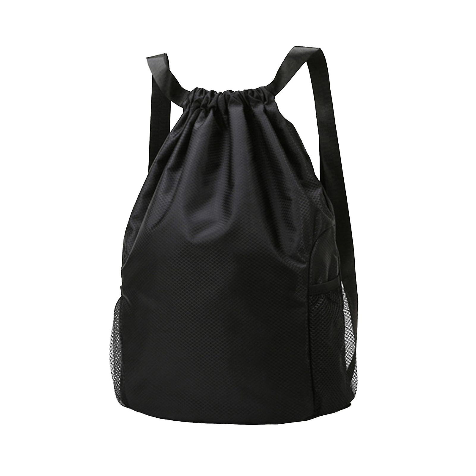 Outdoor Backpack Drawstring Closure Packable High Capacity Strong Load Bearing Tear-resistant Large Store Space Splash Proof Bundle Rope Sport Backpac