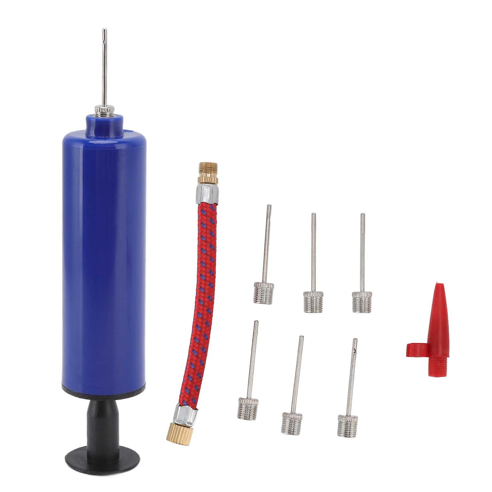 Portable Multi-Function Ball Pump Kit with 6 Metal Needles for Soccer Ball, Volleyball, Yoga