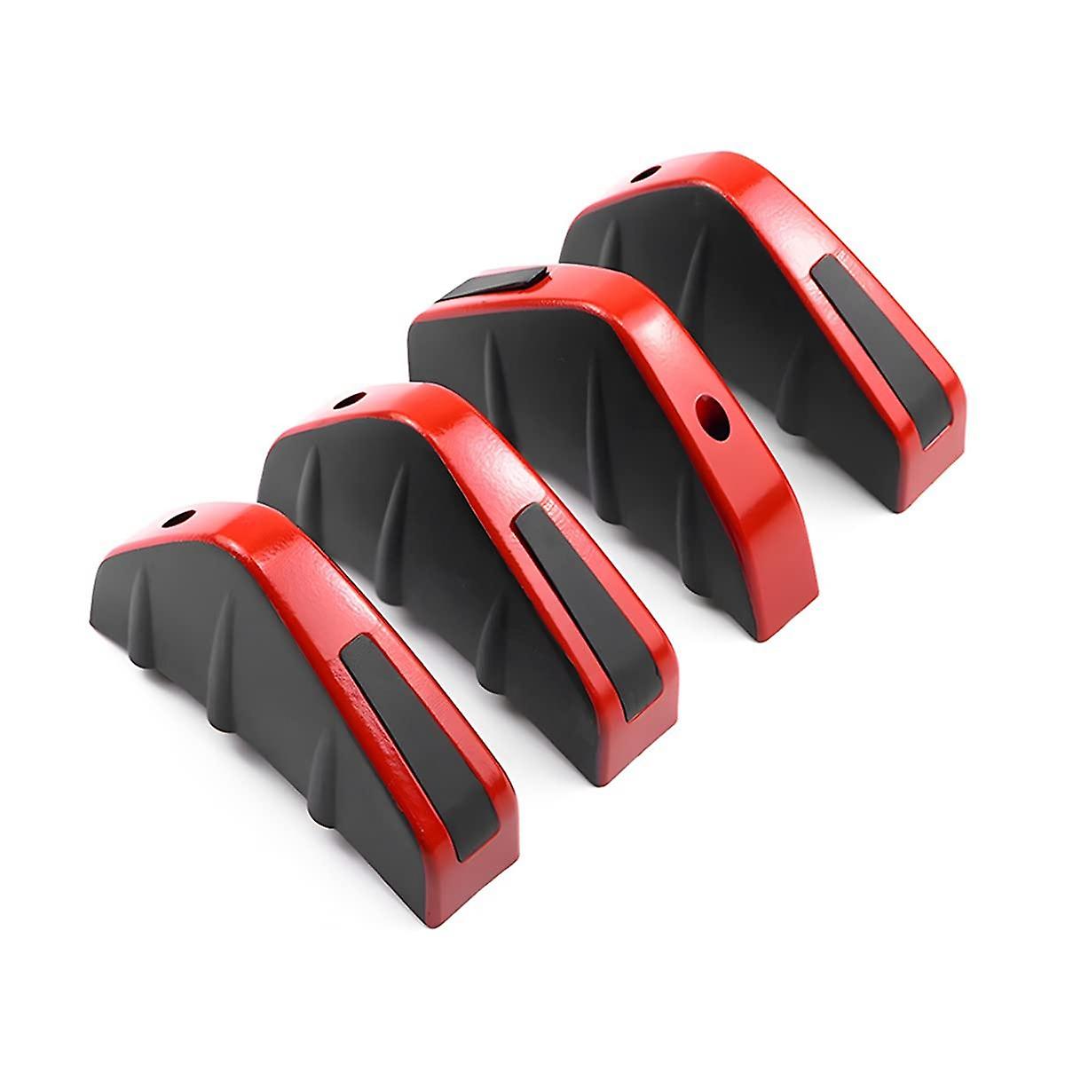 Car Rear Lower Bumper Wing Lip Diffuser, Anti-Crash Accessories Spoiler Protector, Rear Bumper Spli