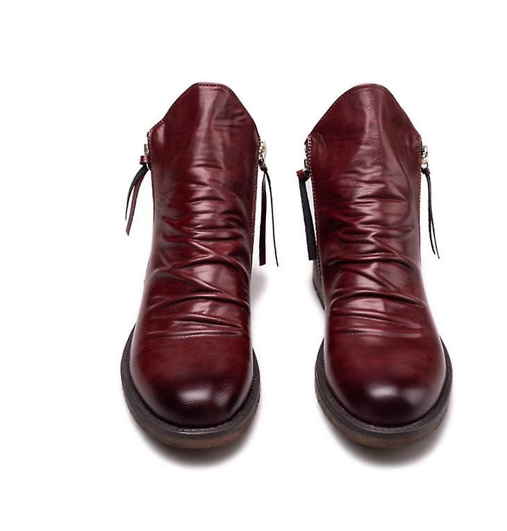 Scarpe casual in pelle con nappa da uomo