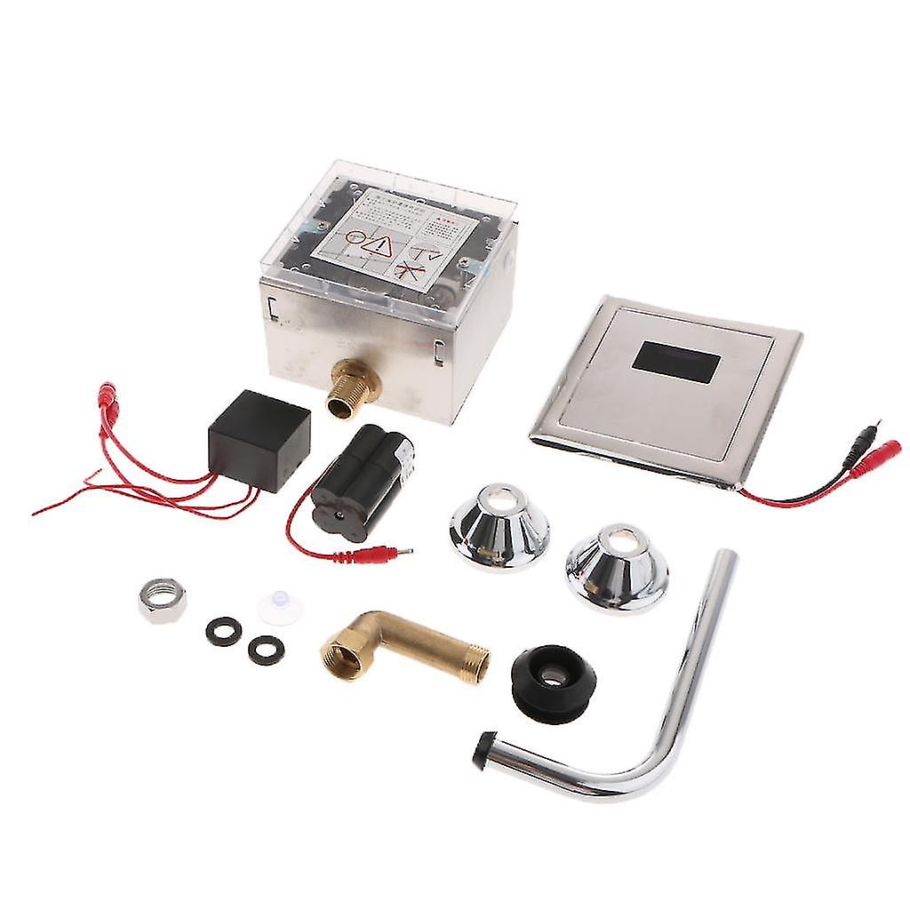 Hands Free Infrared Automatic Wc Cistern Urinal Toilet Flush Valve Sensor