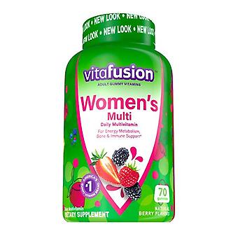 Vitafusion Women’s Daily Gummy Multivitamin: Vitamin C & E, Delicious Berry Flavors, 70ct