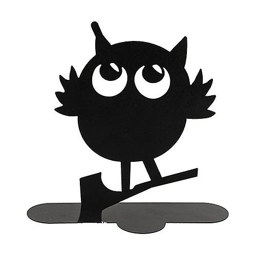 Black Owl Spiral Holder 1 unit