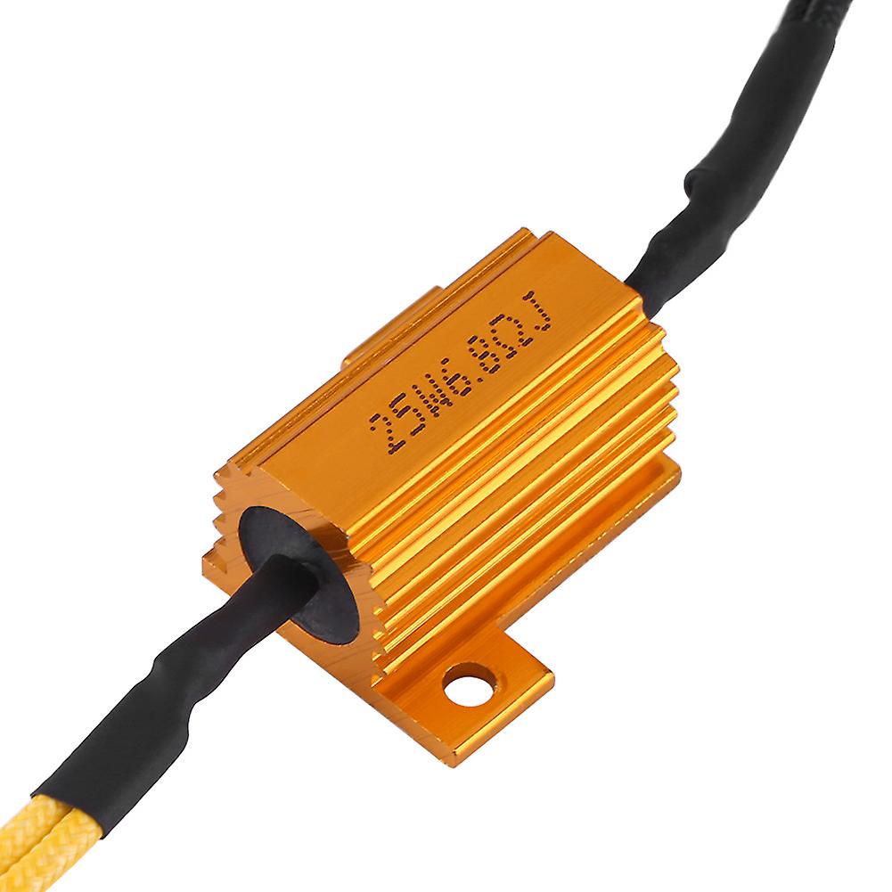 21W Motorcycle Turn Signal Indicator Light LED Load Resistor Decoder Fix Error Accessories