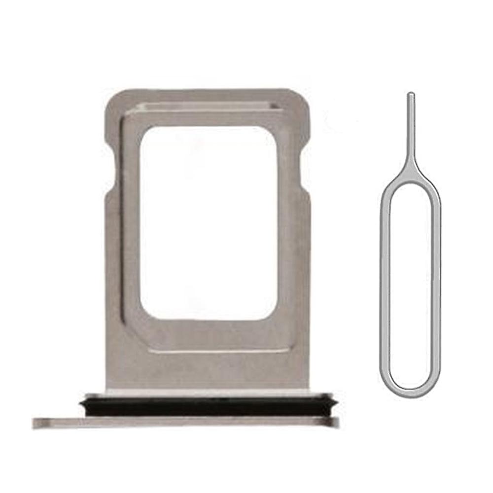 For iPhone 11 PRO / 11 PRO MAX single SIM card holder - silver
