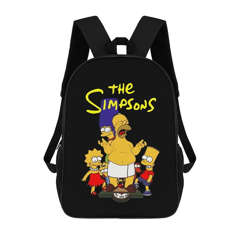 The Simpsons Large-capacity Adult Backpack, Casual And Simple School ...