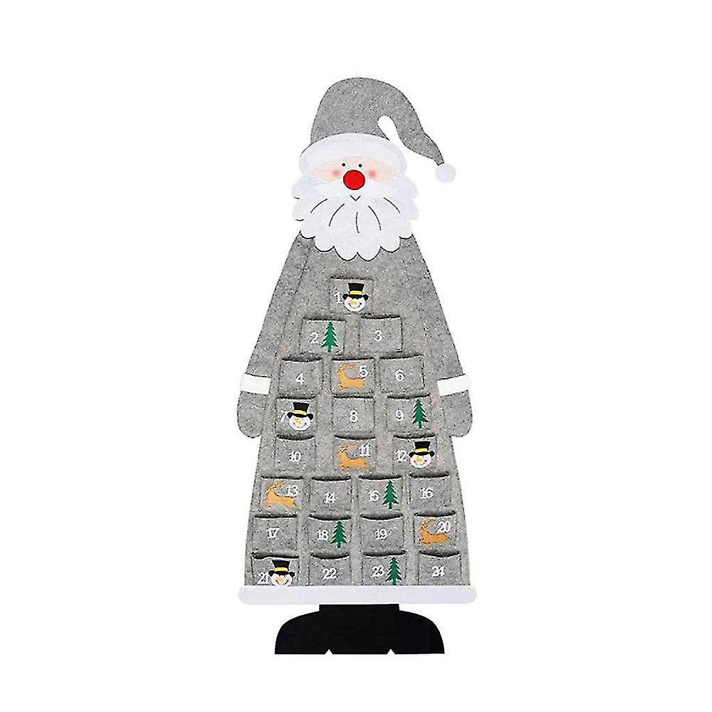 Christmas tree felt advent calendar decorations Christmas tree countdown calendar decorations countd
