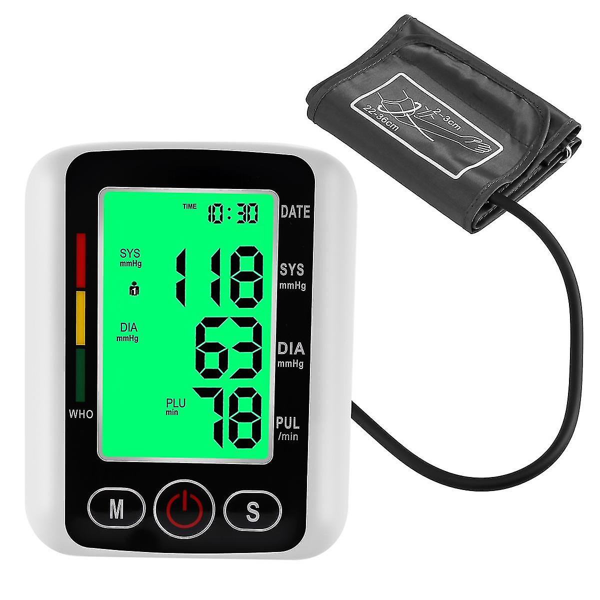 Automatic Upper Arm Digital Pulse Rate Monitoring Machine,2X99 Reading Memory, Digital Bp Monitor