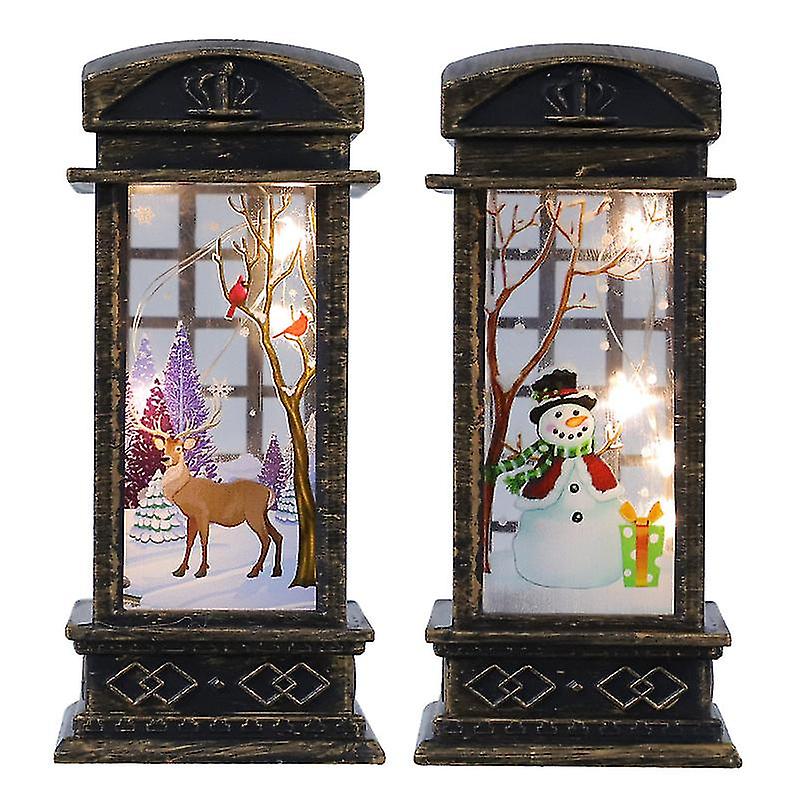 2pcs Christmas Decor Lanterns