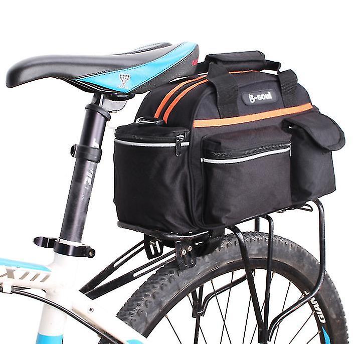 40*18*21.5Cm foldable bicycle rear rack bag, portable waterproof