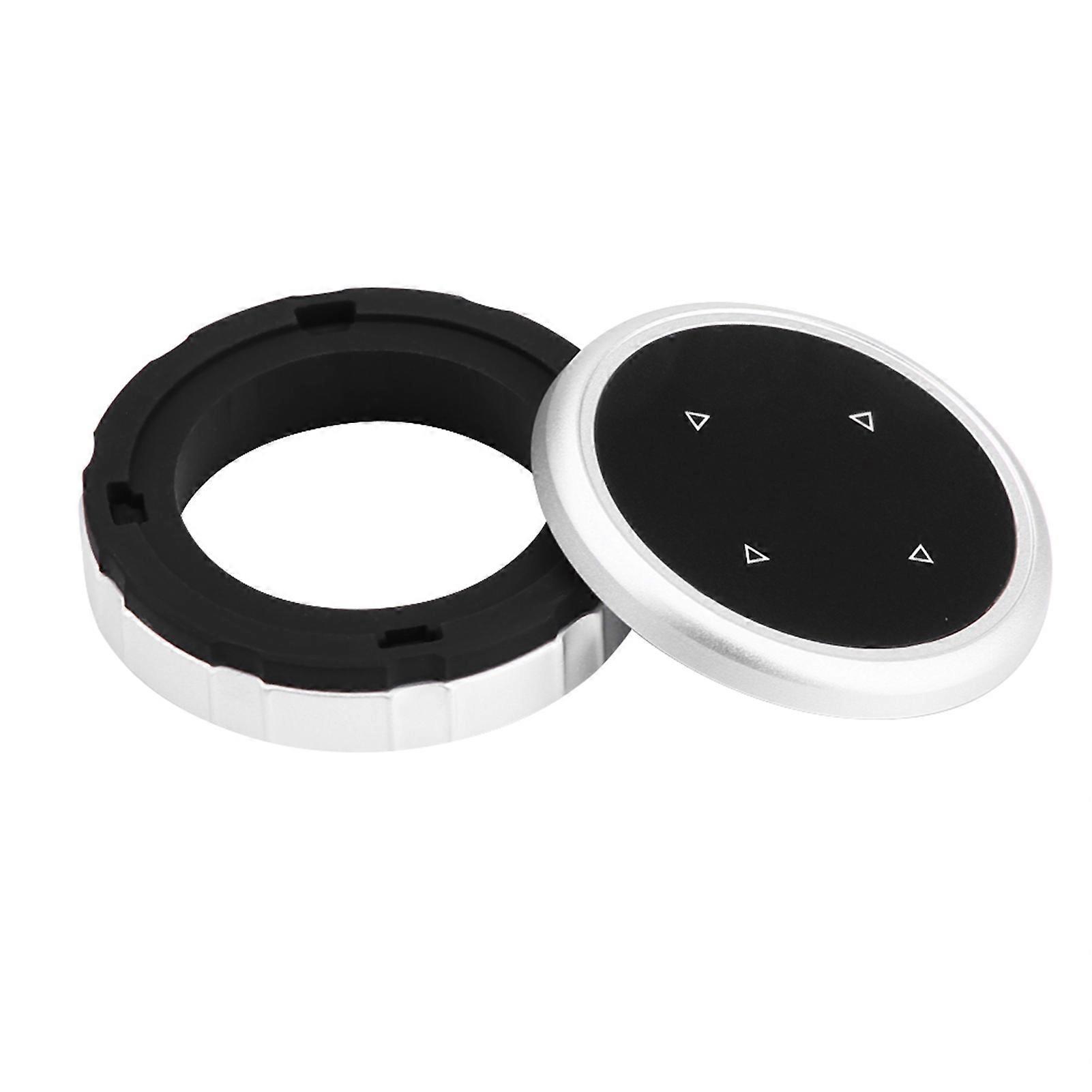 Car Multimedia Buttons Decorative Cover Trim for X1 X3 X5 X6 F30 E90 F10 F18 F25 E60 Style2