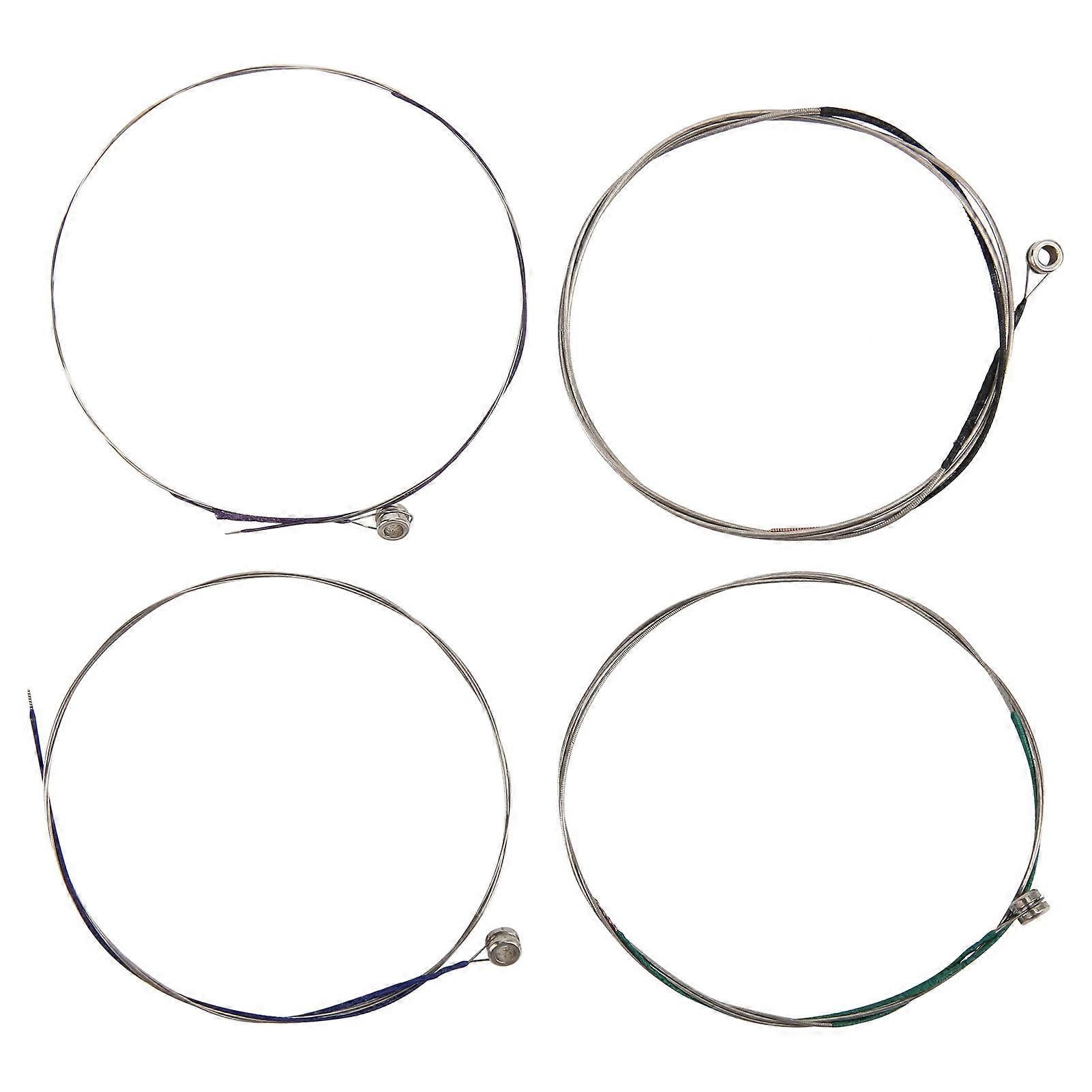 4pcs Violin Strings Set NickelChromium Wound CopperNickel Winding Hexagonal Steel Core