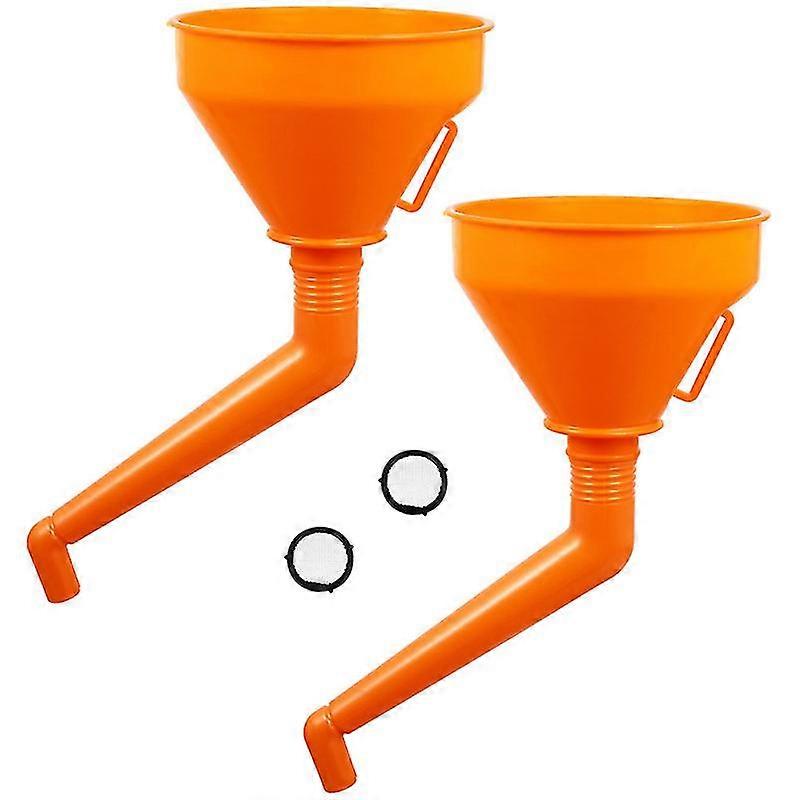 2pcs Engine Oil Funnel
