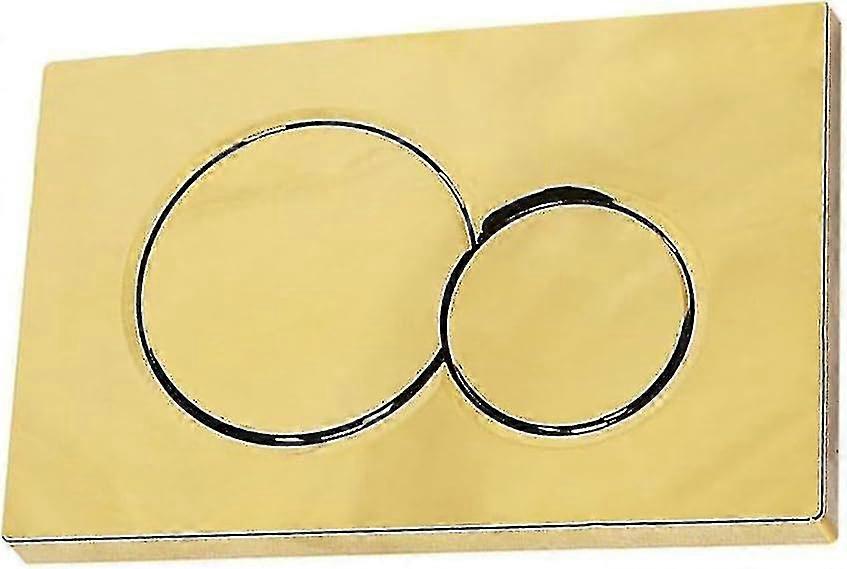 Geberit Sigma01 Plaque de déclenchement double, finition chromée, 115.770, or - SHENSHEN