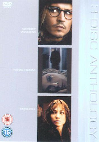 Secret WindowPanic RoomEnough DVD (2005) Johnny Depp Apted (DIR) cert 15 3 - Region 2