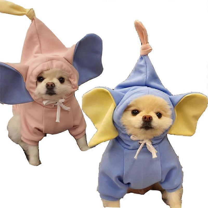Pet Clothes Elephant Transformation Dog Cat Small And Medium Dogs Autumn Winter Sweater Fleece