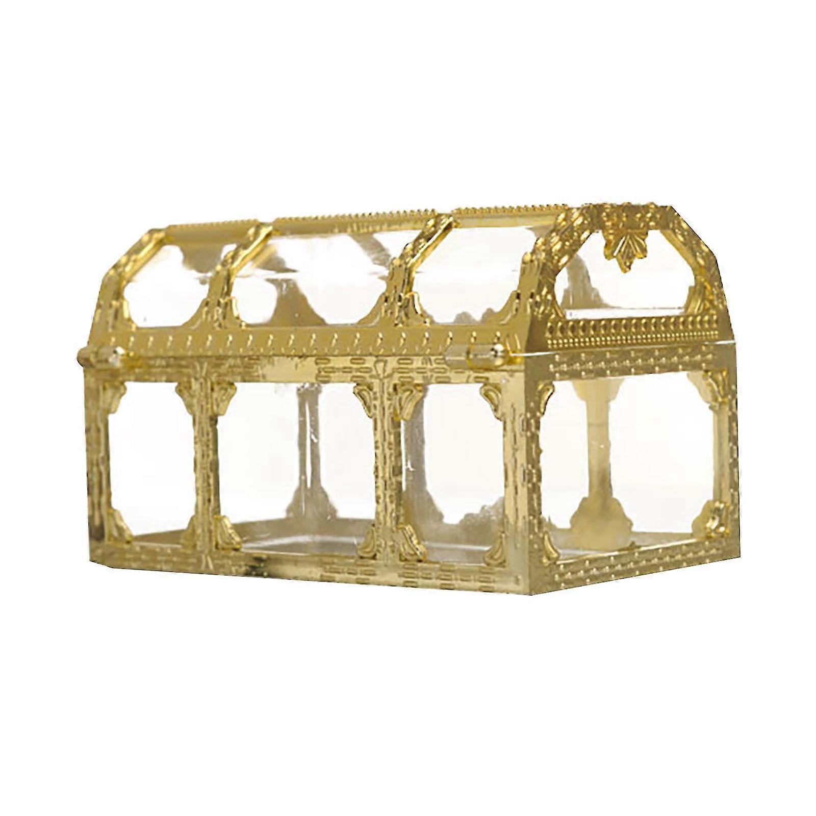 square hollow treasure box wedding candy box