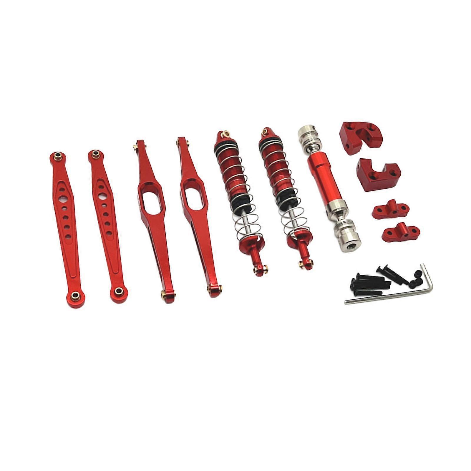 RC Shock Absorber Mount DIY Remote Control Car Parts for 12428 12429 1/12 RC red