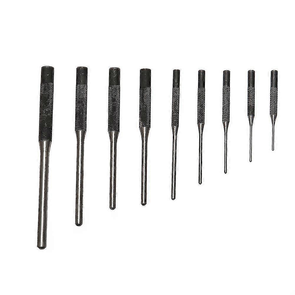 9pcs Roll Pin Punch Set Tools Kit Great For Pistol Building & Removing Pins
