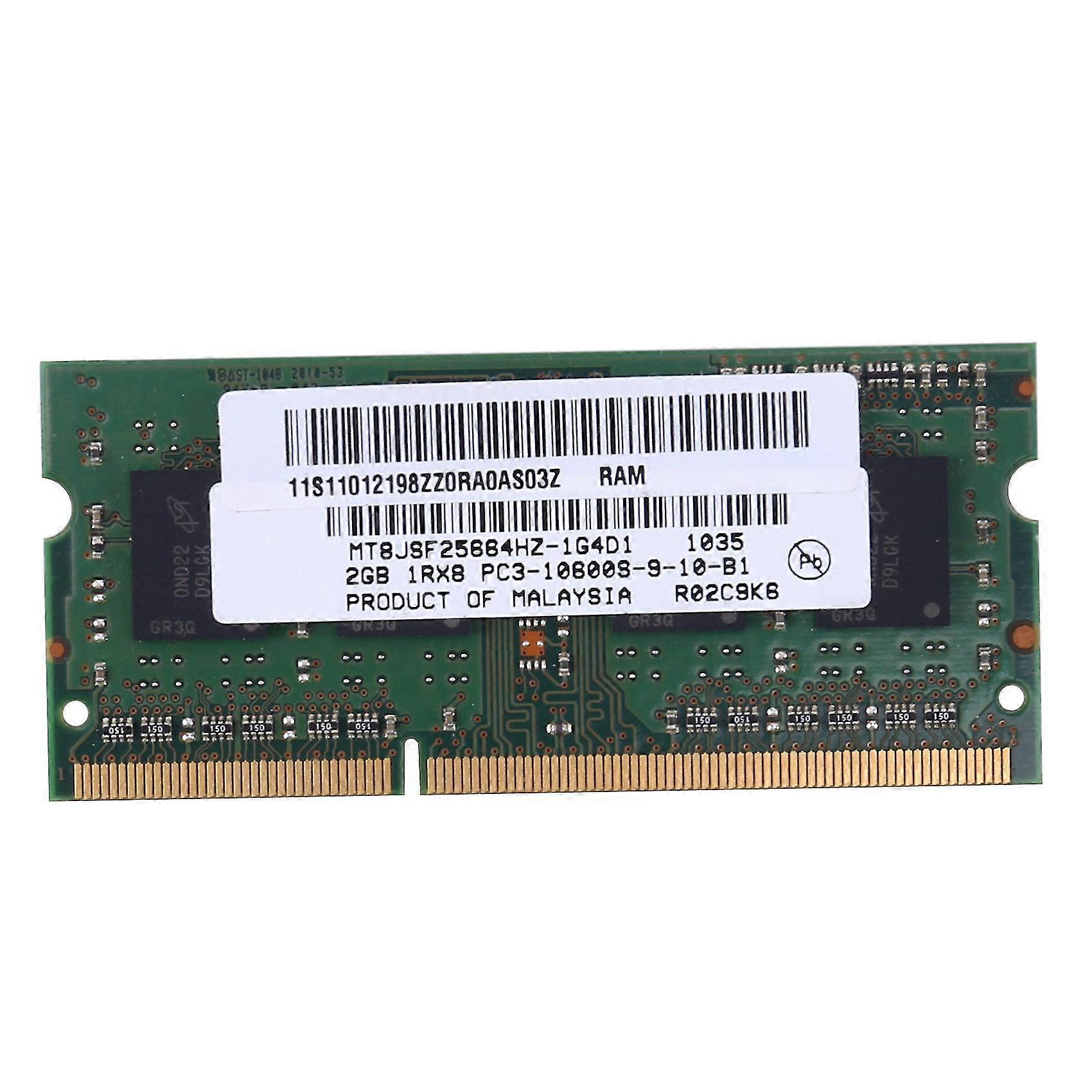 DDR3 2 GB pamięci RAM do laptopa 1rx8 pc3-10600s 1333MHz 204pin 1.5v Wysoka wydajność pamięci RAM notebooka