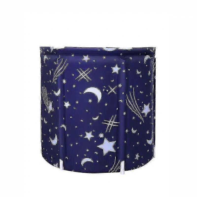 70*70 convenient folding bath bucket foldable adult folding bath bucket thickened thermal insulation