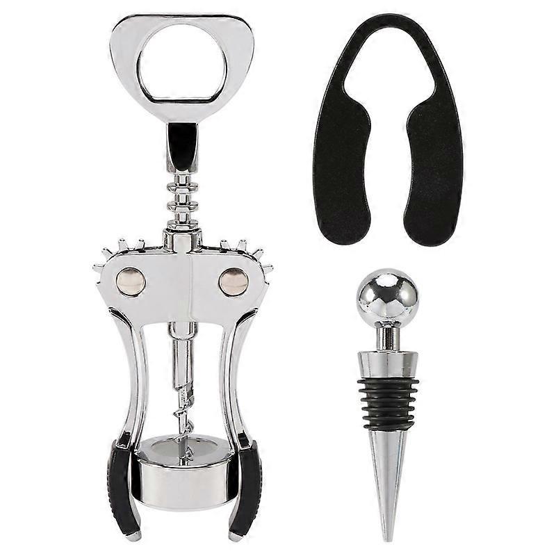 3 in 1 Wing Style Dsign Corkscrew Wine Bottle Opener