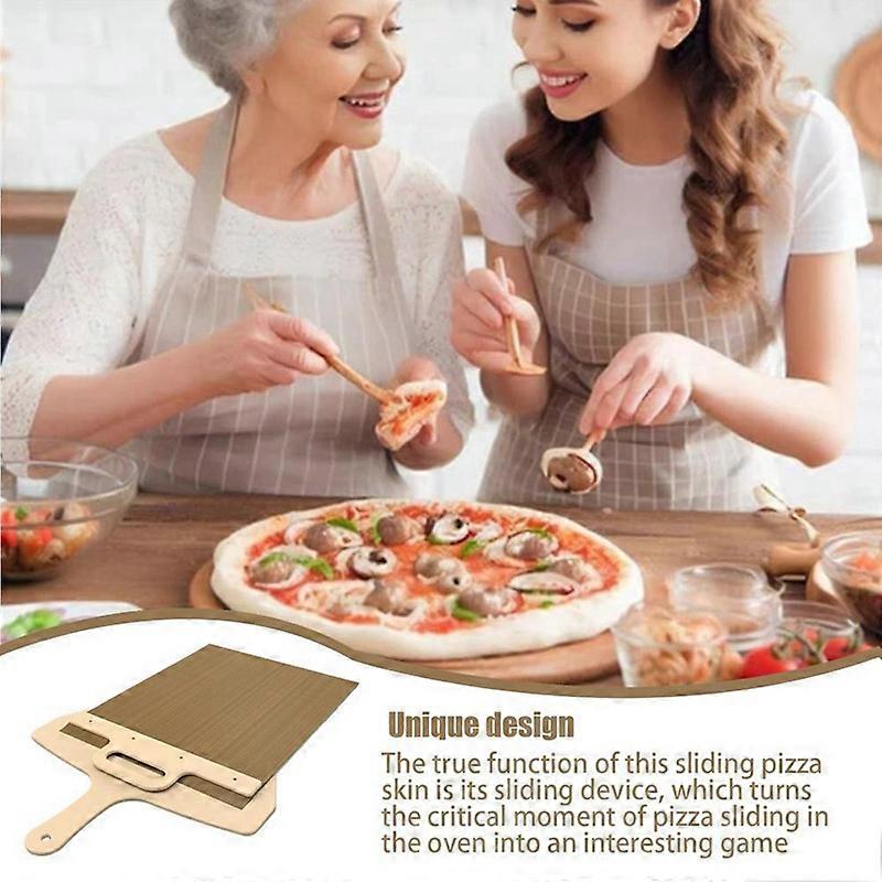 Pizza Spatula Paddle with Handle Portable Pizza Sliding Cloth Peel Durable Best Pizza Tool for Cake