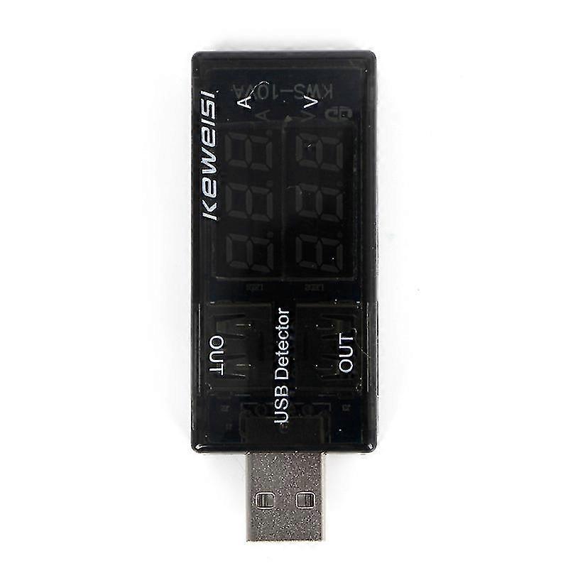 Usb Current Voltage Tester Usb Voltmeter Ammeter Detector Double Row Shows New