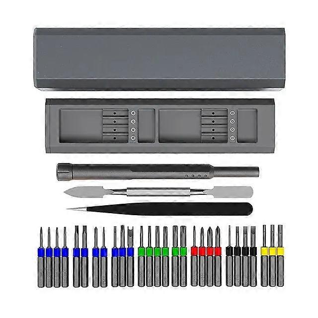 31 In 1 New S2 Quick Change Home Magnetic Multi Purpose Precision Glasses Screwdriver Tool Set