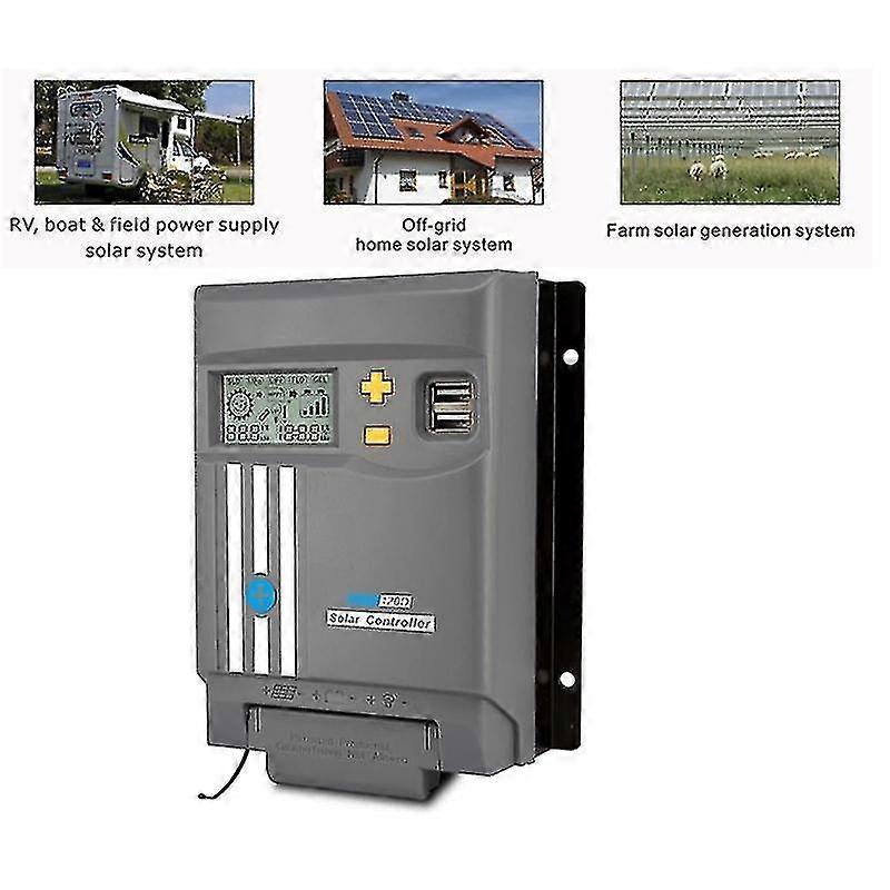 Mppt120d 20a Mppt Solar Charge Controller Compatible With Lifepo4