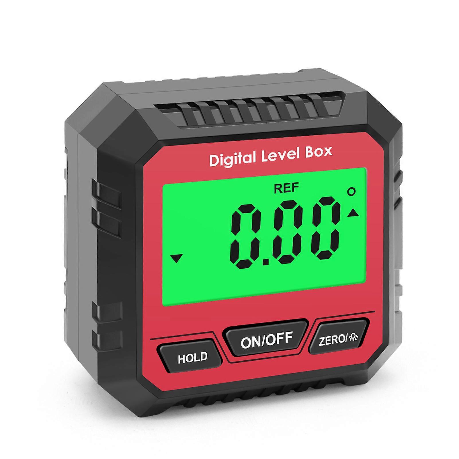 Digital Protractor Inclinometer Level Box Angle Finder Bevel Box with Magnet Base