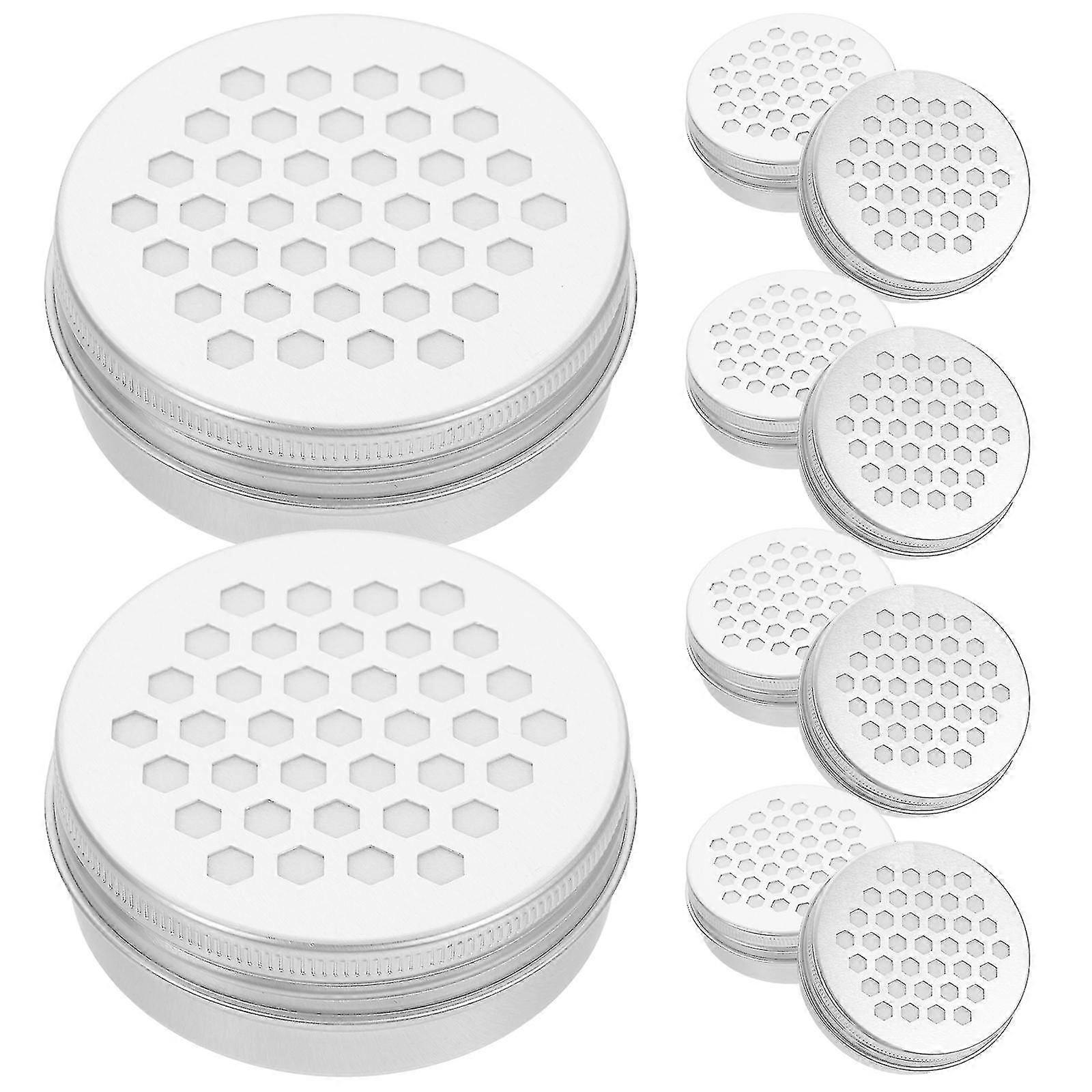 10pcs aluminium luchtverfrisser diffuser box home aroma diffuser aroma diffuser houder