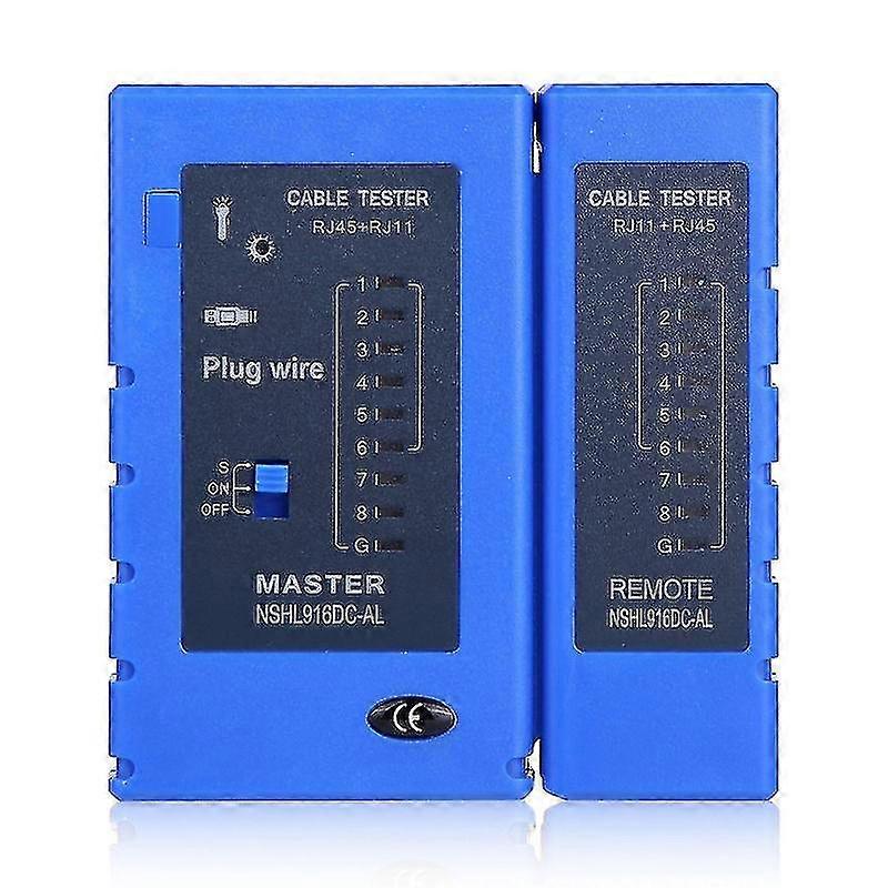 Separate Design Flashlight Rj45 Cable Testers For Construction Site Use