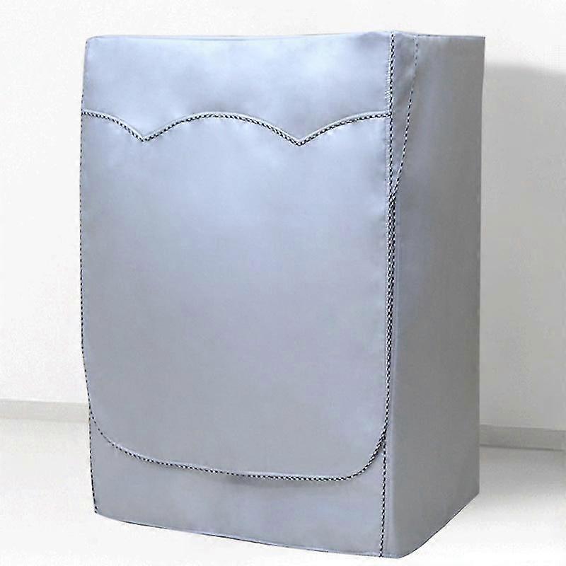Fully Automatic Roller Washing Machine Sunscreen Washing Machine Waterproof Cover Dryer Polyester Silver