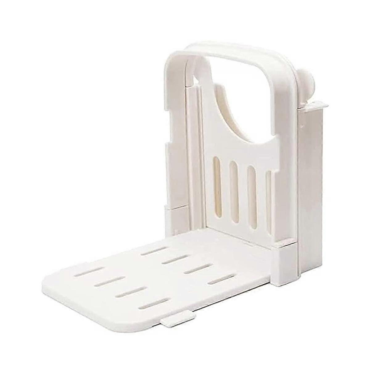 Bread Slicer, Foldable Bread Toast Slicer Sandwich Toast Slicing Machine- Quick and Safe Evenly Sli