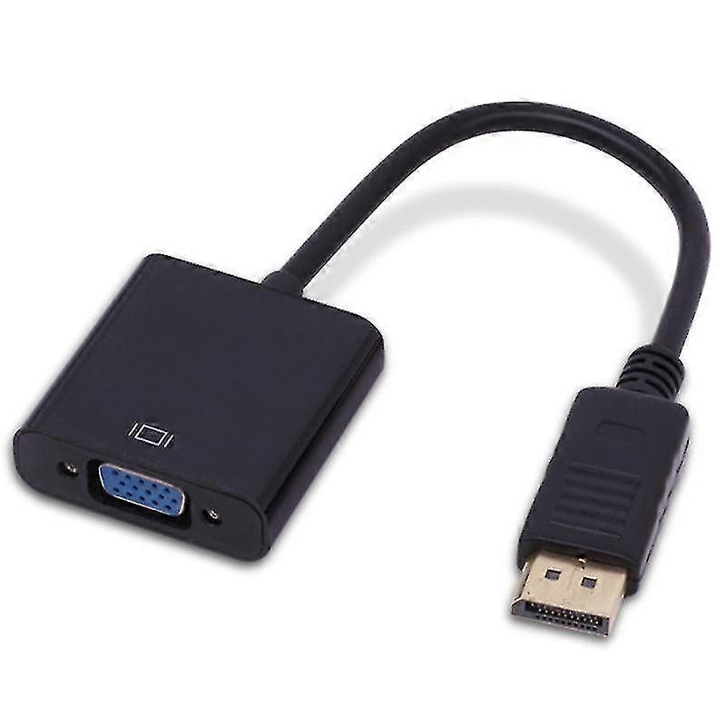 コンピュータ、デスクトップ、ラップトップ、PC、マックブック、モニター、プロジェクター、HDTV、テレビボックス、クロムブック、ラズベリーパイ、Roku、Xbox用のVgaアダプタケーブルへのDPディスプレイポート