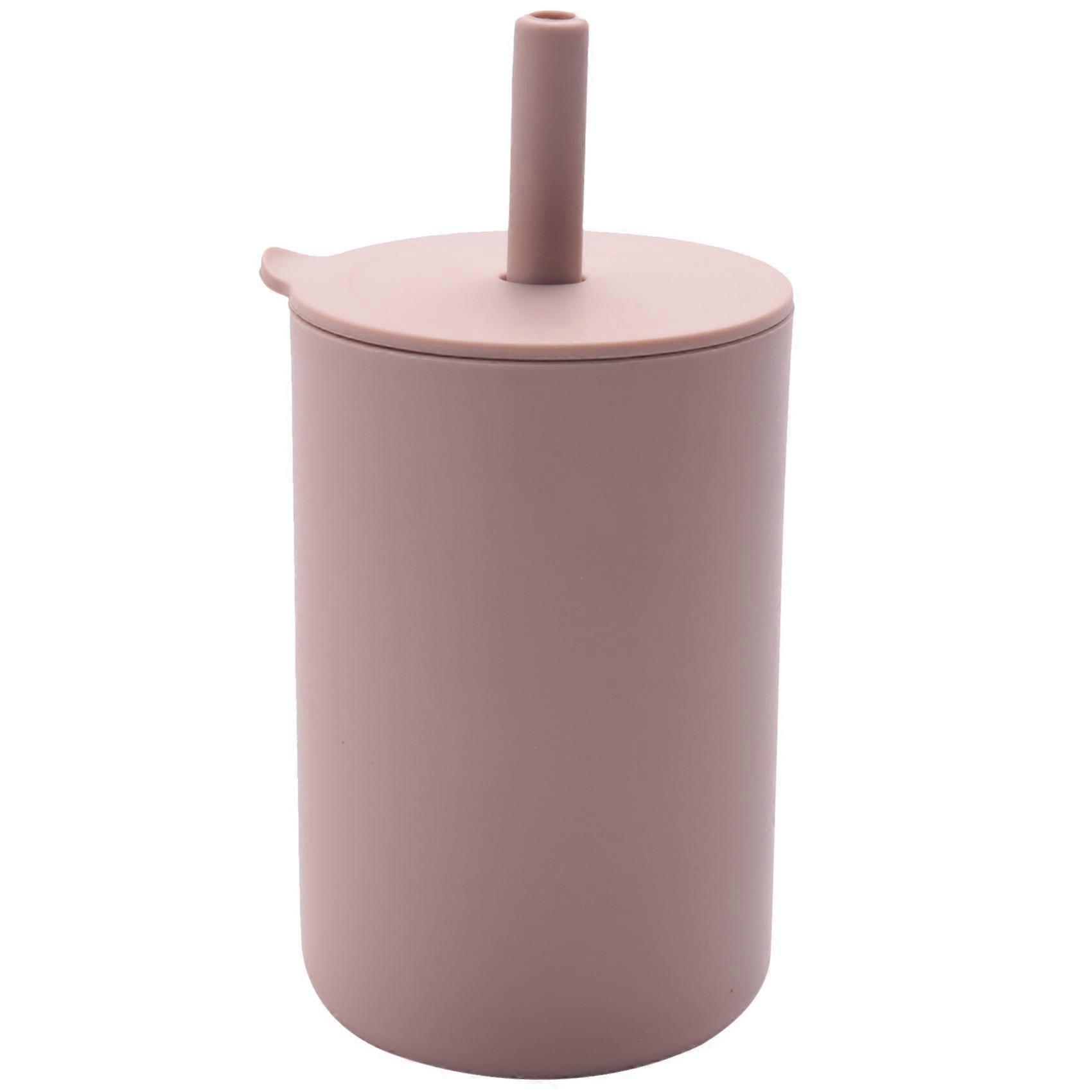 Toddler Kids Silic With Straw Sprill Sippy For Bab