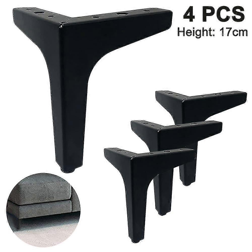 4 Csomag fém bútor kanapé lábak, modern stílusú diy bútor lábak