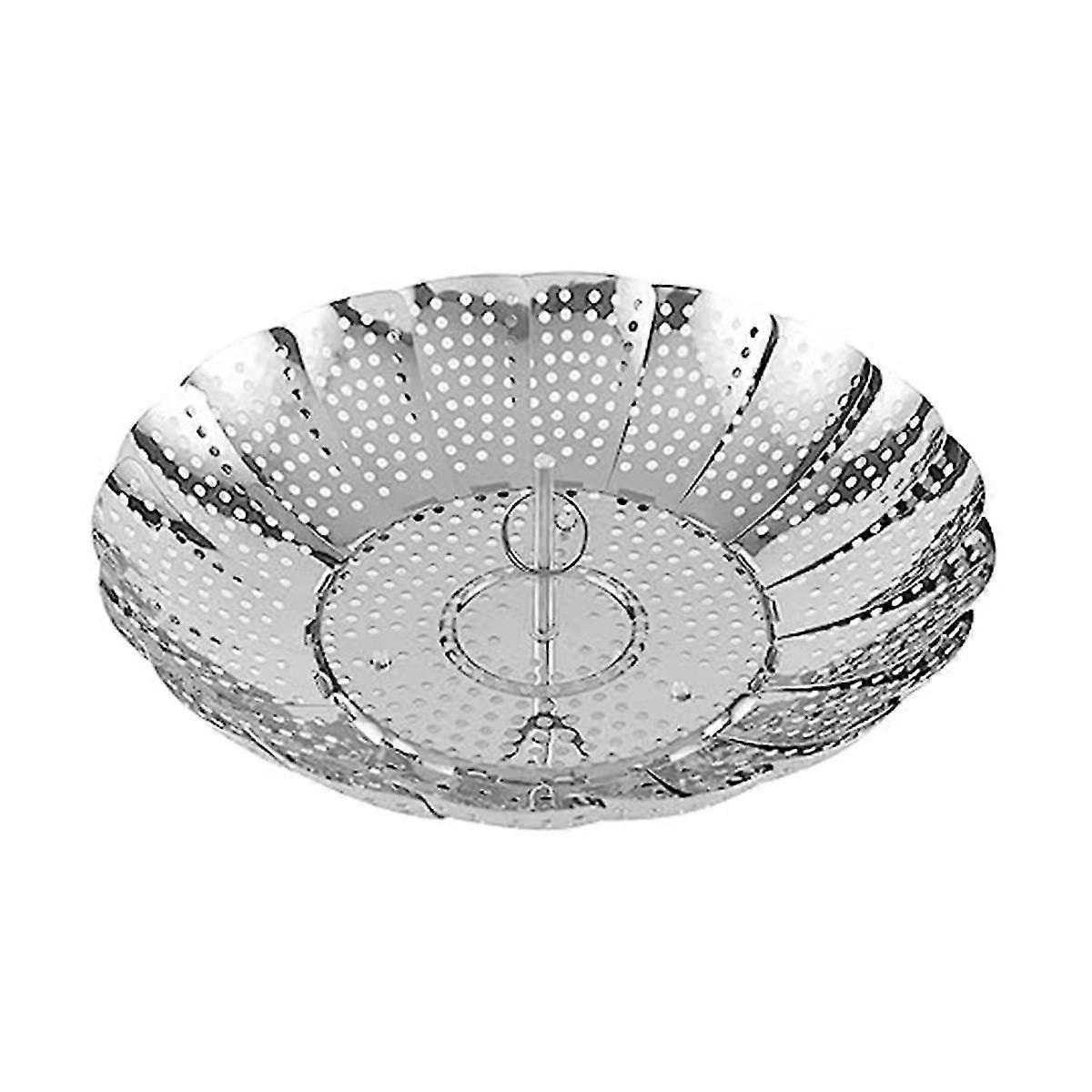 Vegetable Steamer Basket, Premium Stainless Steel Vegetable Steamer Basket - Folding Expandable Ste