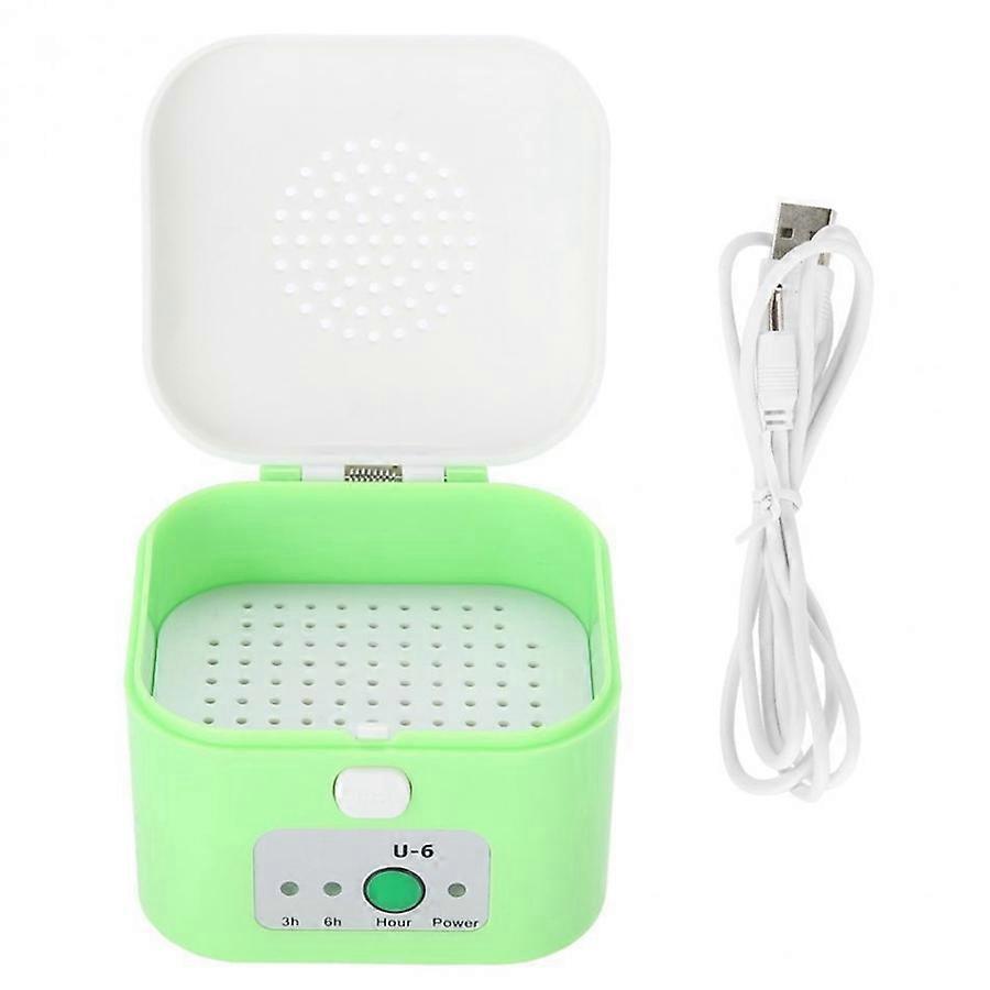 Déshumidificateur d’aide auditive électrique Boîte de séchage USB Aide auditive étanche à l’humidité Étui de sécheuse Protéger l’oreille
