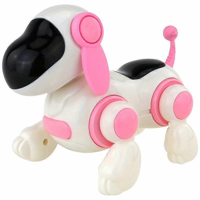 Çocuk elektrikli oyuncak köpek yavrusu şarkı söyleyebilir ve müzik elektronik köpek erkek ve kız bebek havlayan robot köpek ile yürüyebilir