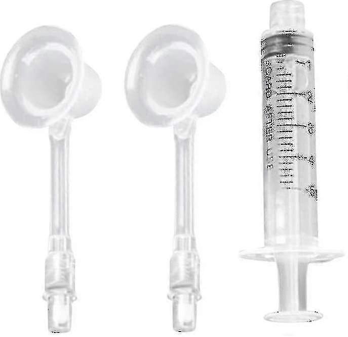 2pcs Nipple Aspirator Corrector Feeding Sucking For Flat Inverted Retraction
