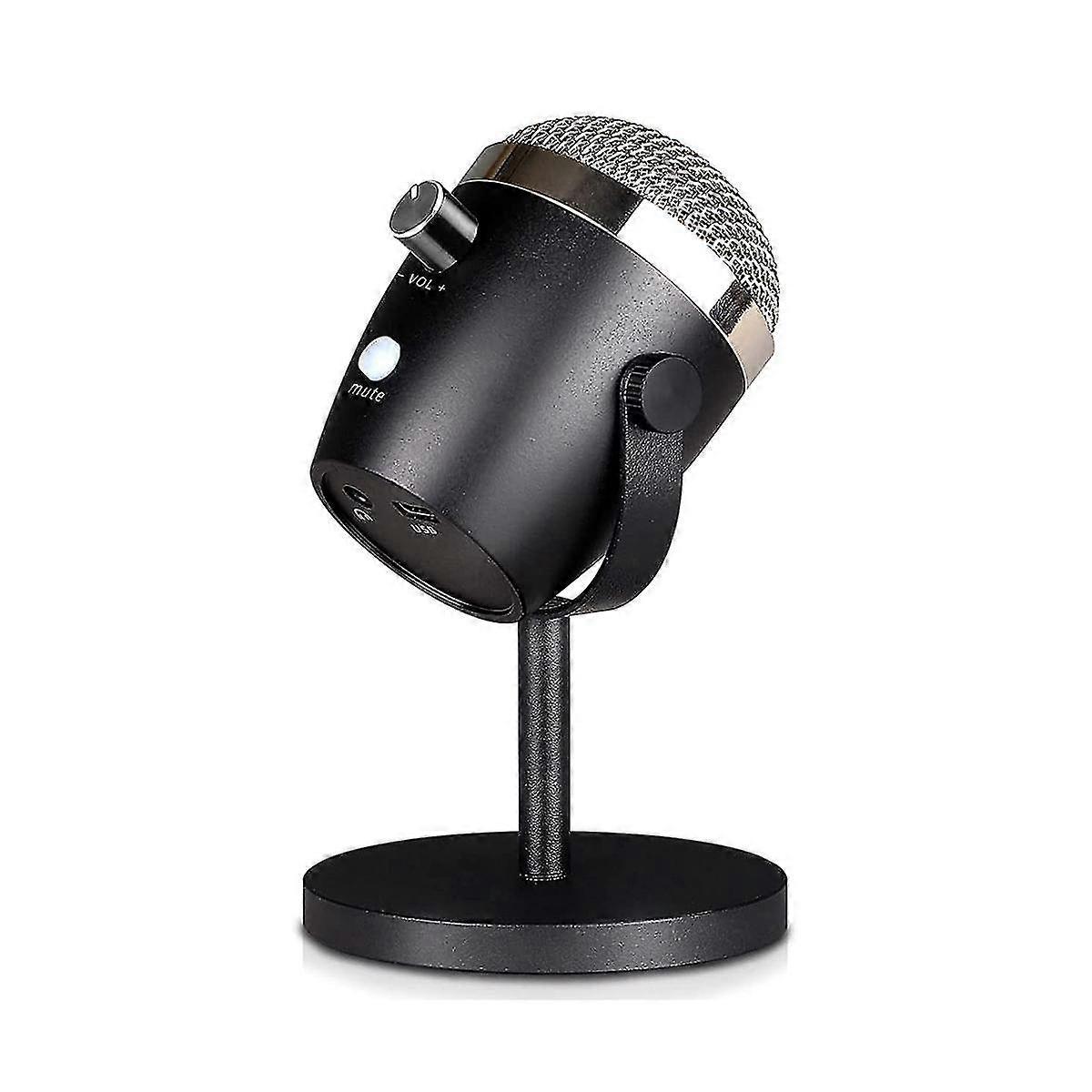 Usb Mini Condenser Microphone, Desktop Microphone For Pc/-type//android, Professional Plug And Play